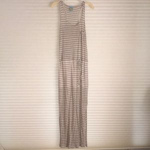 Linen tank dress